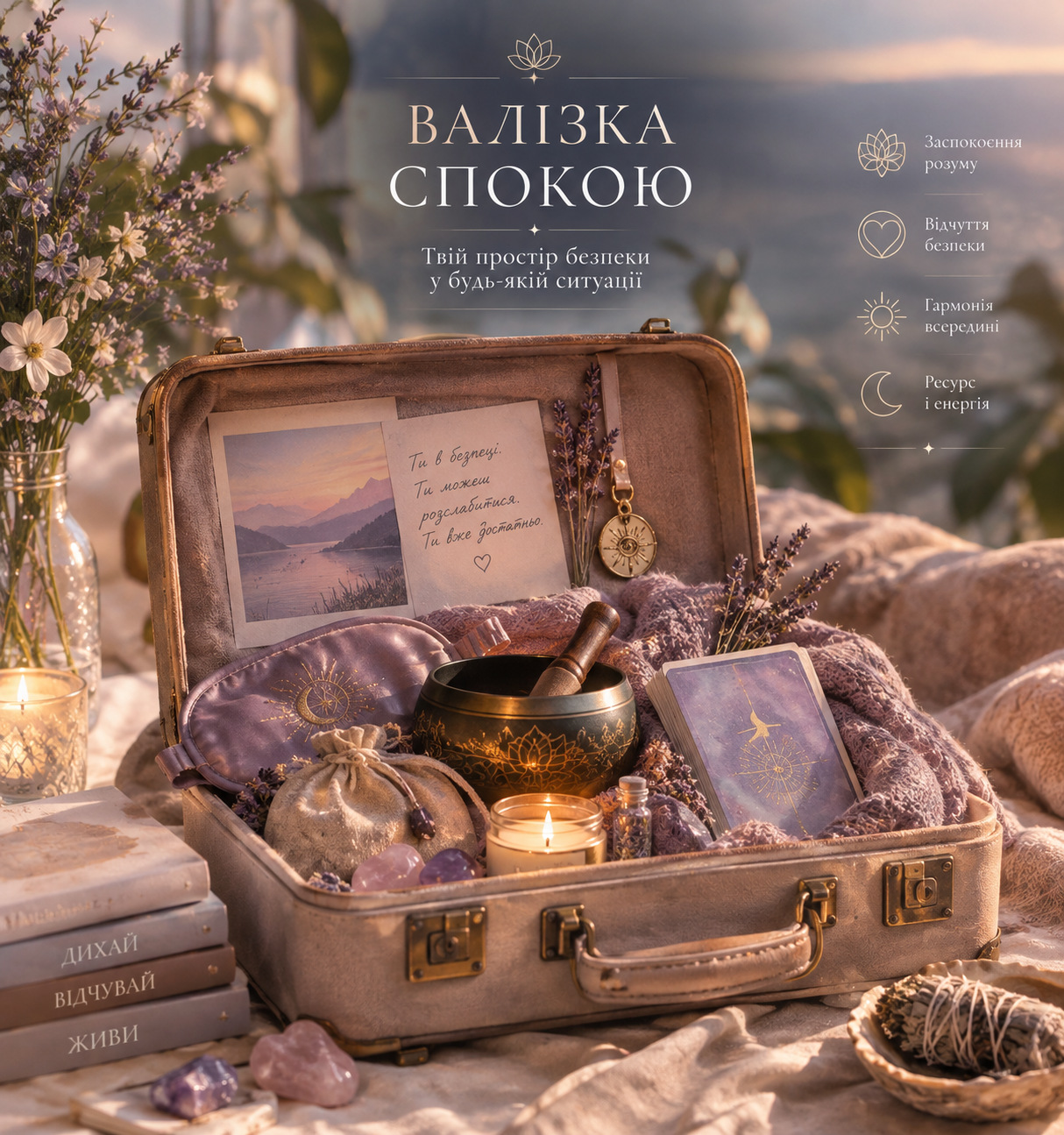 валізка спокою